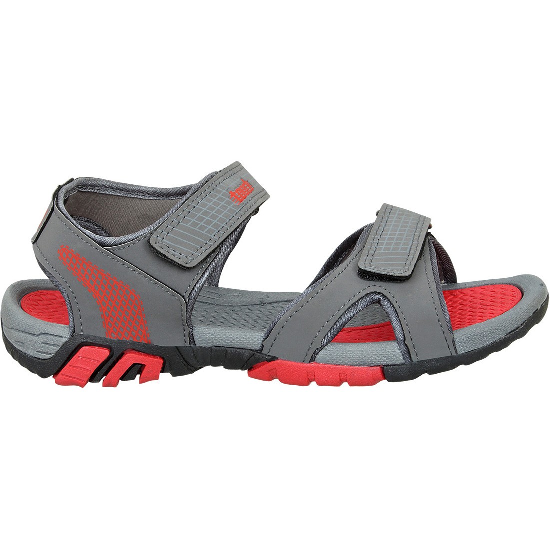 Touch Sandle-1024-Dark Grey/Red